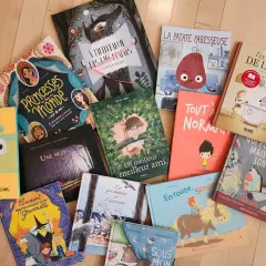 Une pile de livres pour enfants, des albums jeunesse incontournables aux illustrations colorées et variées.