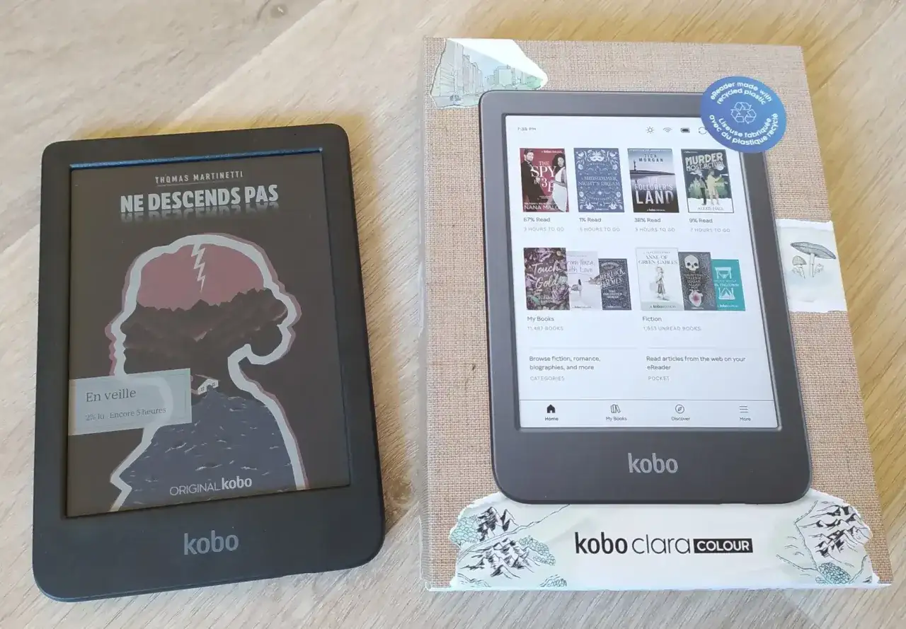 Kobo Clara Colour - faut-il choisir la liseuse couleur ?