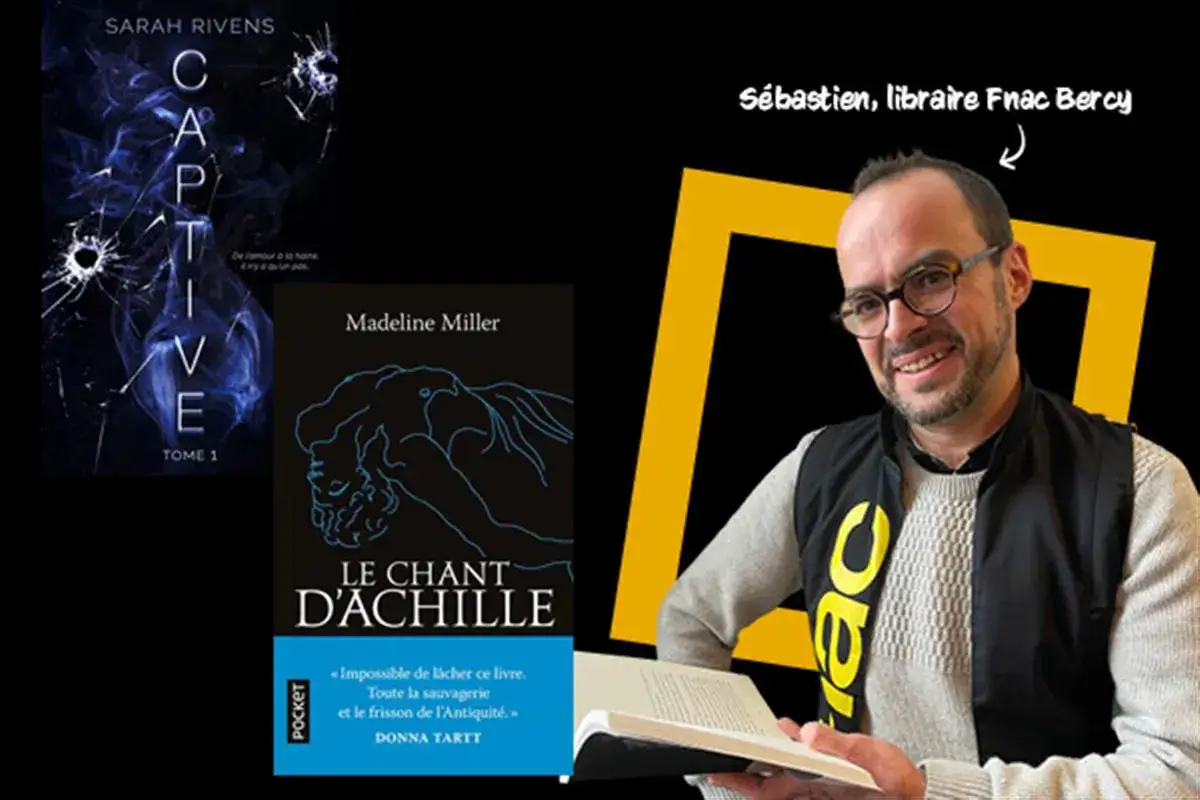 S&eacute;bastien, libraire Fnac Bercy, pr&eacute;sente un exemple de promotion de livre avec 