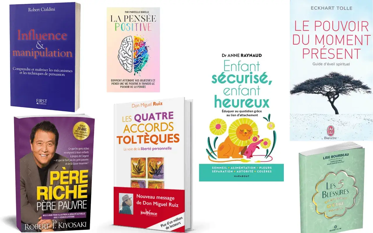 Une sélection de livres développement personnel : 