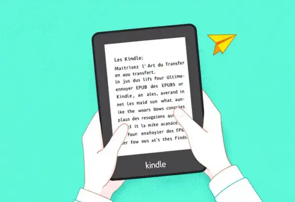Mains tenant une tablette pour lire un livre. L'écran affiche du texte, suggérant la possibilité de lire un livre sur tablette gratuit.